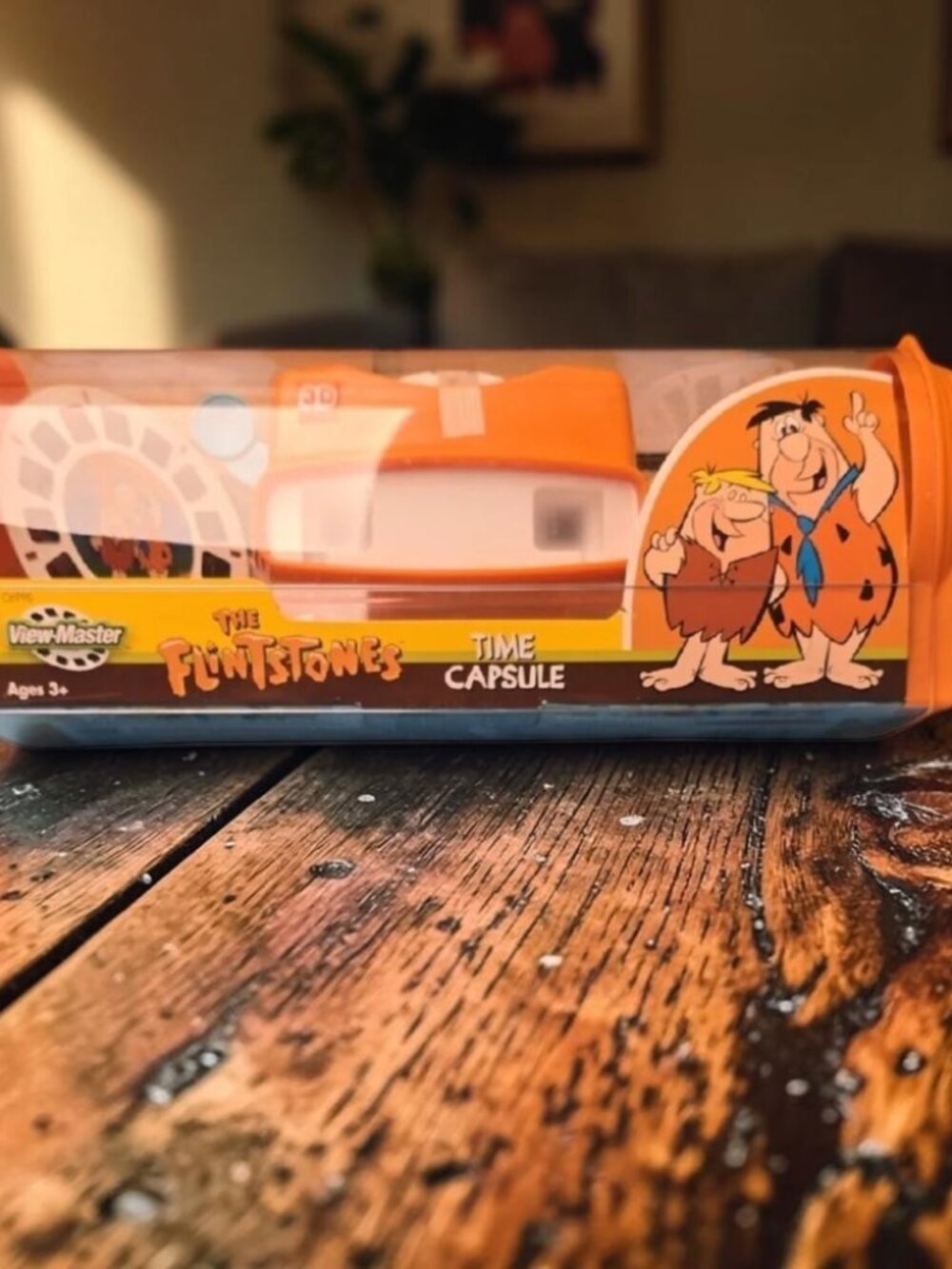 The Flintstones Time Capsule View Master - Orange